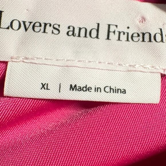 LOVERS‎ and FRIENDS Sharon Jumpsuit in Passion Pink Size XL - Picture 5 of 12